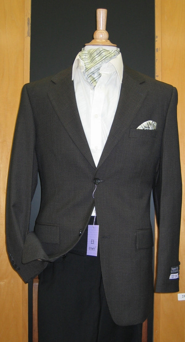 2 Button Wool and Cashmere Brown Sport Coat