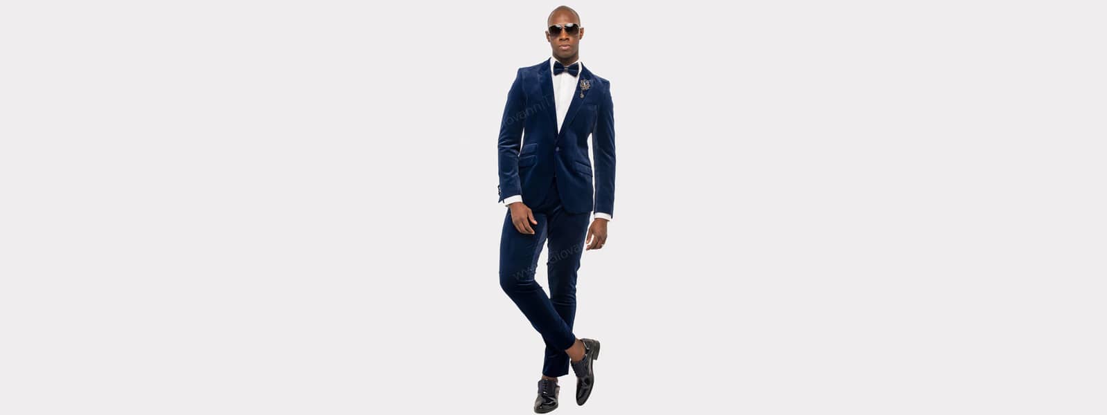 Slim-Fit Suits With Stretch Fabric