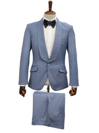 1 Button Slim Fit Suit FF1S-TRS Blue