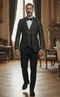 EF1PA+V-2975 BLK/GOLD STRPE