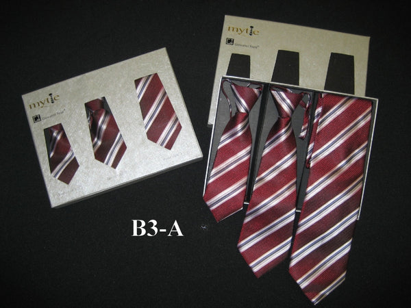 Mytie Father and Sons Matching Ties Set B3-A