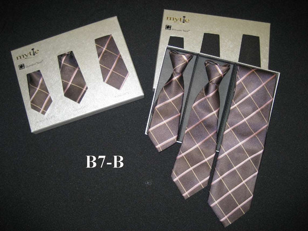 Mytie Father and Sons Matching Ties Set B7-B
