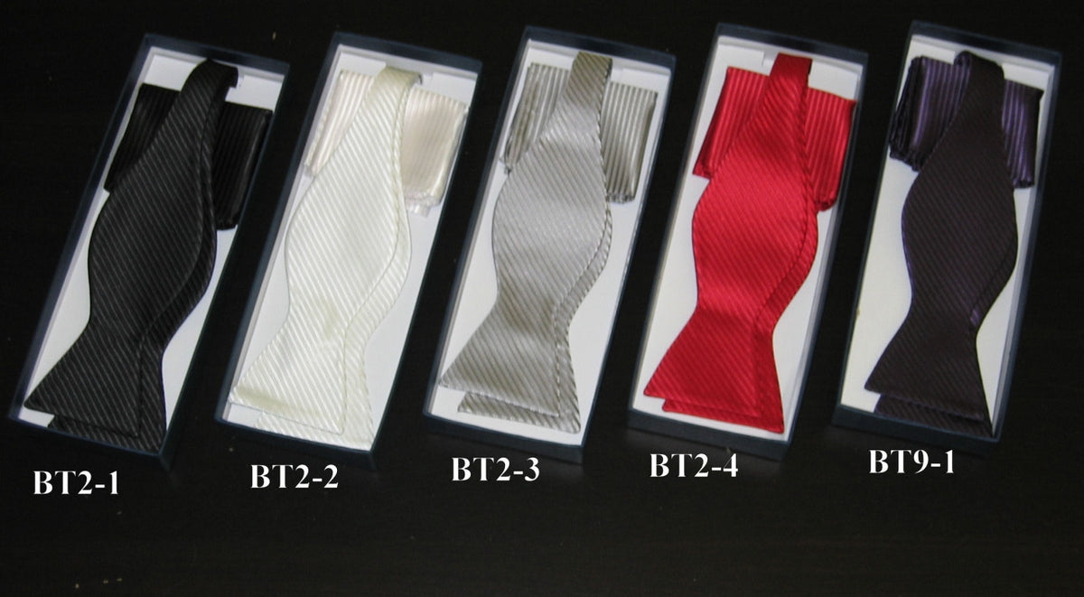 Giovanni Testi Self tie Bow Tie with Hanky Style# BT2