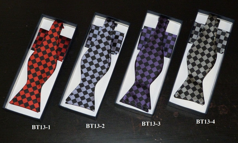 Giovanni Testi Self tie Bow Tie with Hanky Style# BT13