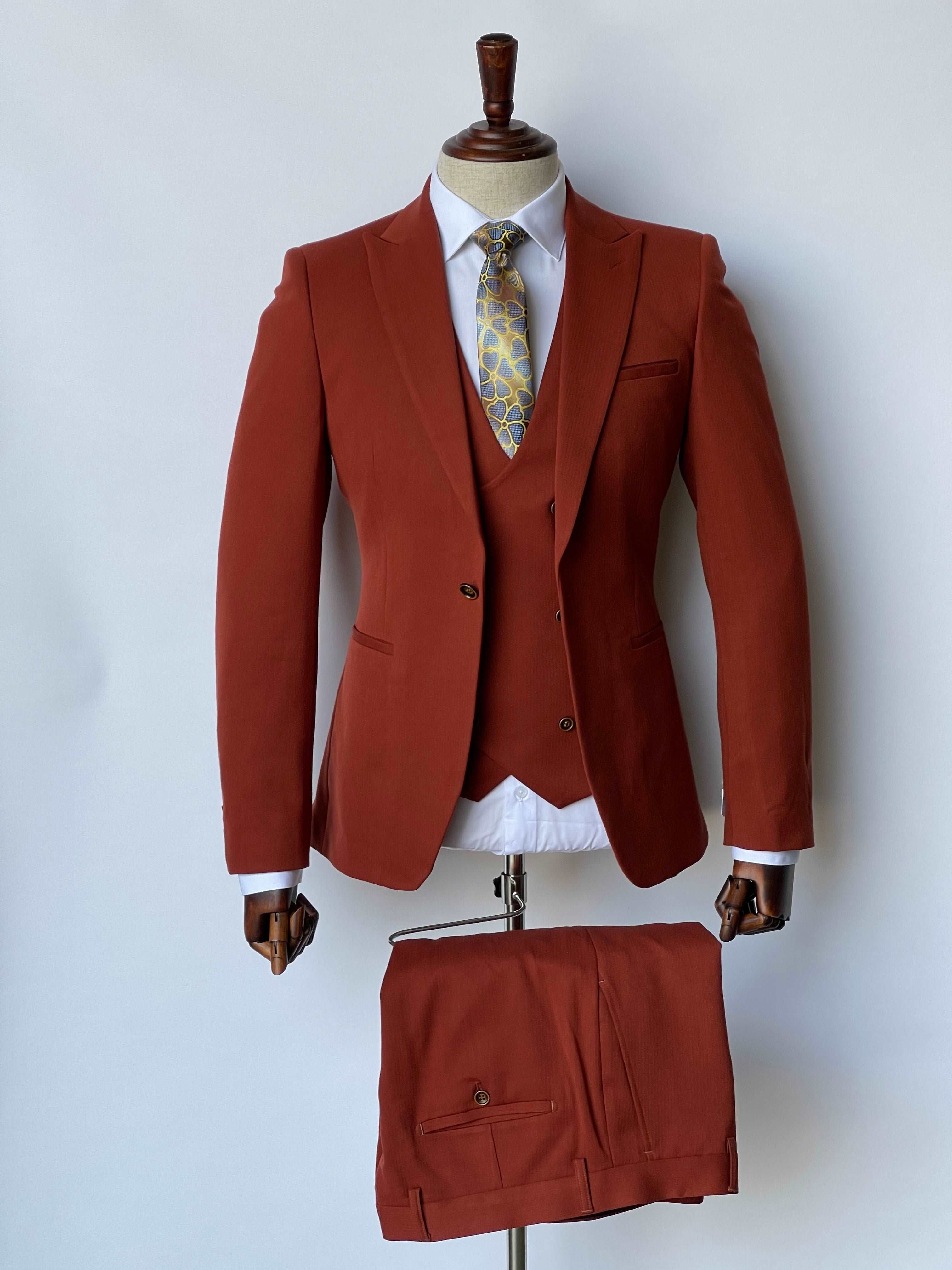 Amazon.com: Men's 3 Piece Classic Fit Suit Sets 1 Button Casual Slim Prom  Dress Suits Business Solid Color Tuxedo Jacket Vest Pants (Purple,XX-Large)  : Clothing, Shoes & Jewelry
