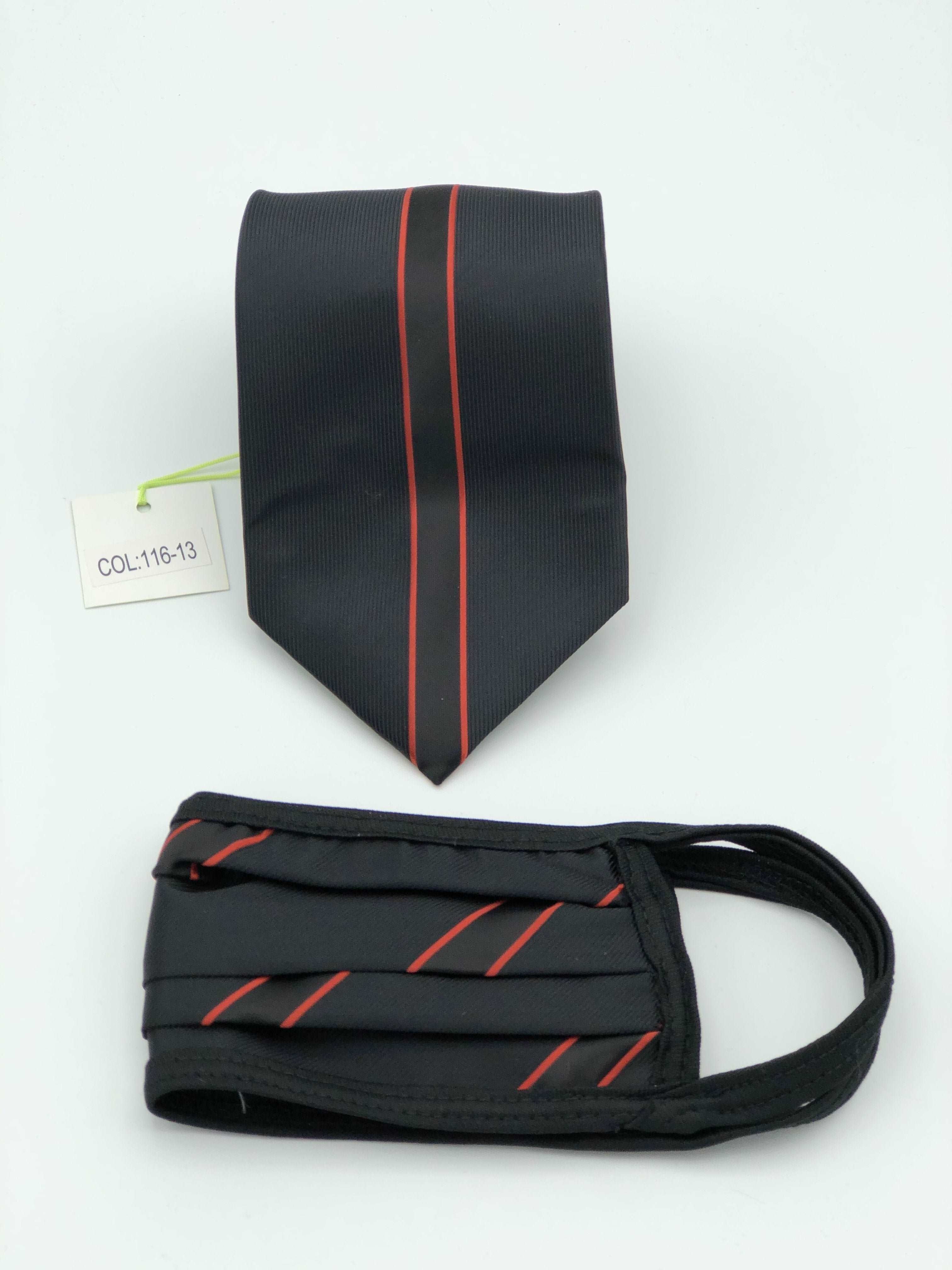 tie and mask set