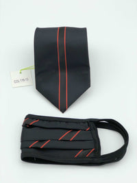 Classic Tie & Face Mask Set, 116-13 Red